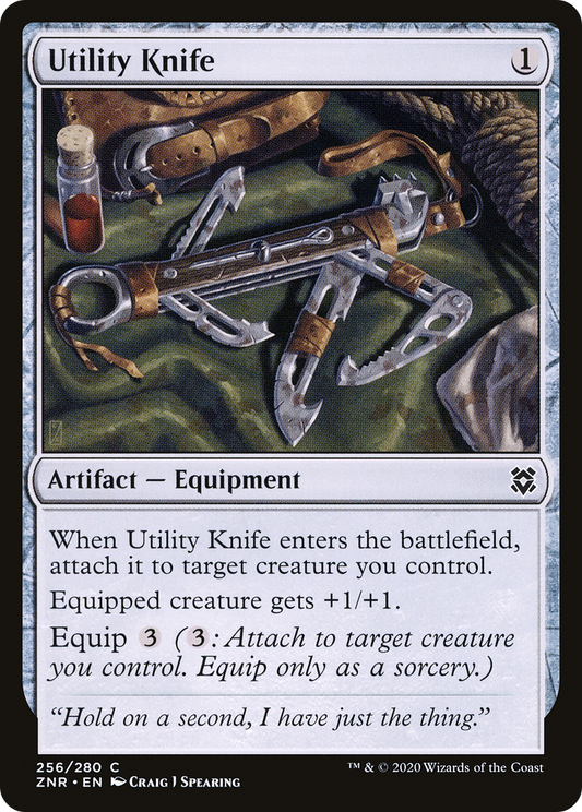 Utility Knife (ZNR) #256 [EN/N] s/o