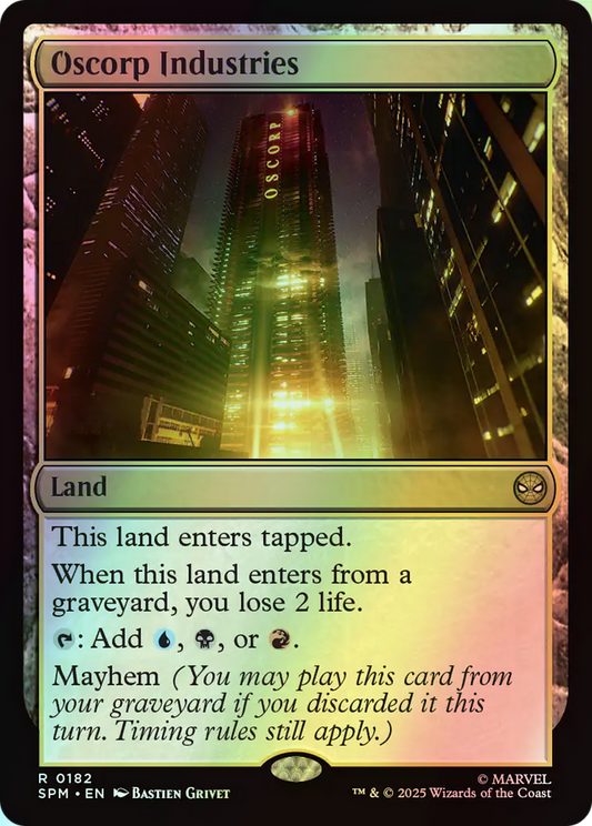 Oscorp Industries (SPM) #182 [EN/F] s/o