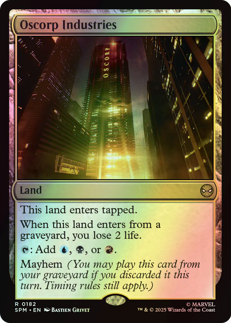 Oscorp Industries (SPM) #182 [EN/F] s/o