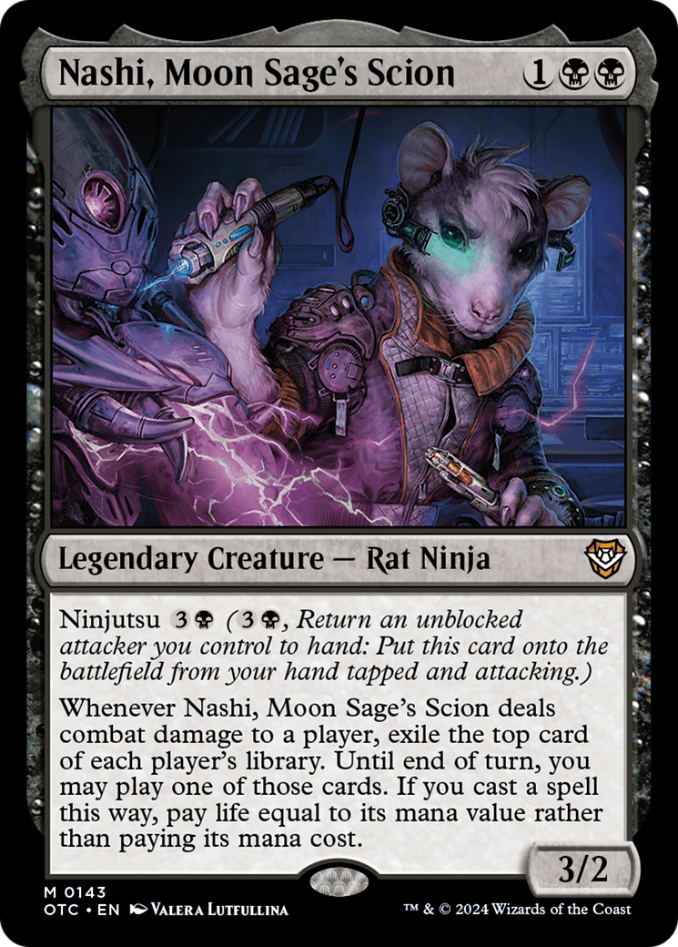 Nashi, Moon Sage's Scion (OTC) #143 [EN/N] s/o