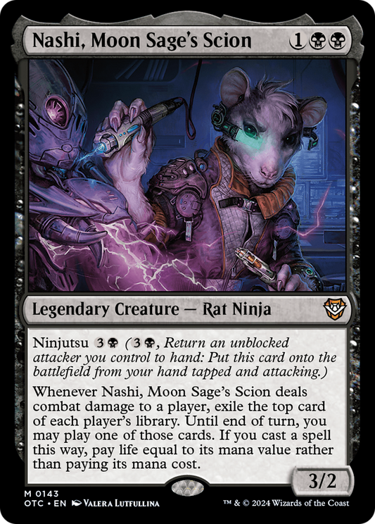 Nashi, Moon Sage's Scion (OTC) #143 [EN/N] s/o