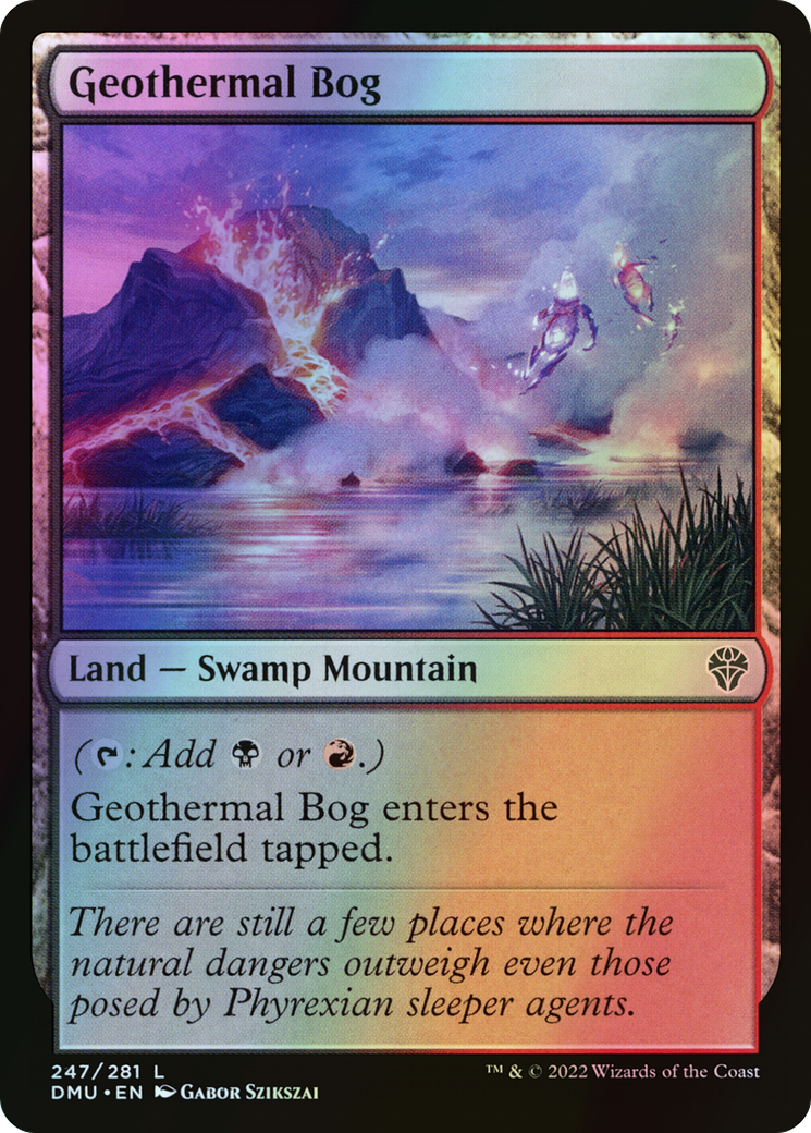 Geothermal Bog (DMU) #247 [EN/F] s/o
