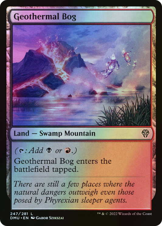 Geothermal Bog (DMU) #247 [EN/F] s/o