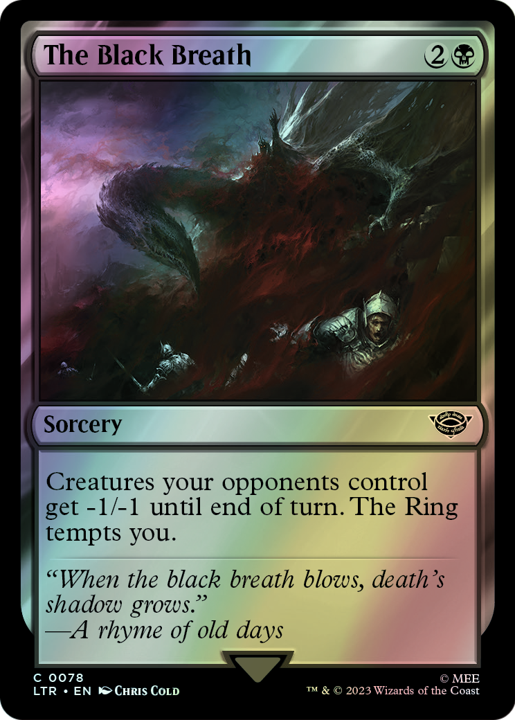The Black Breath (LTR) #78 [EN/F]