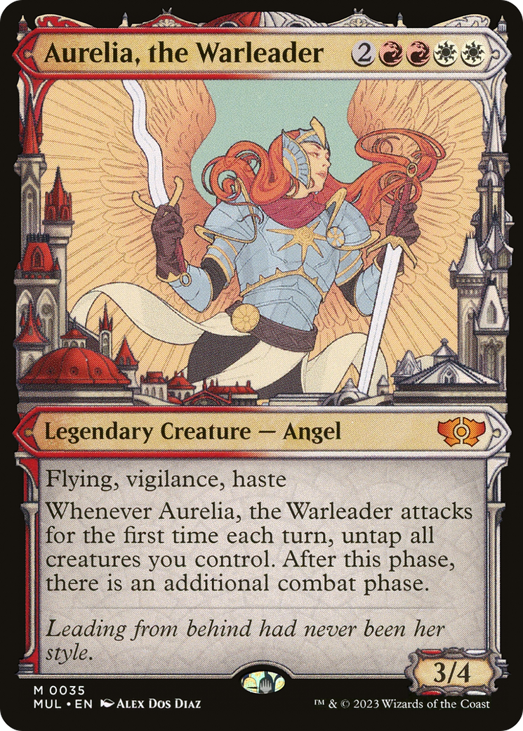 Aurelia, the Warleader (MUL) #35 [EN/N] s/o