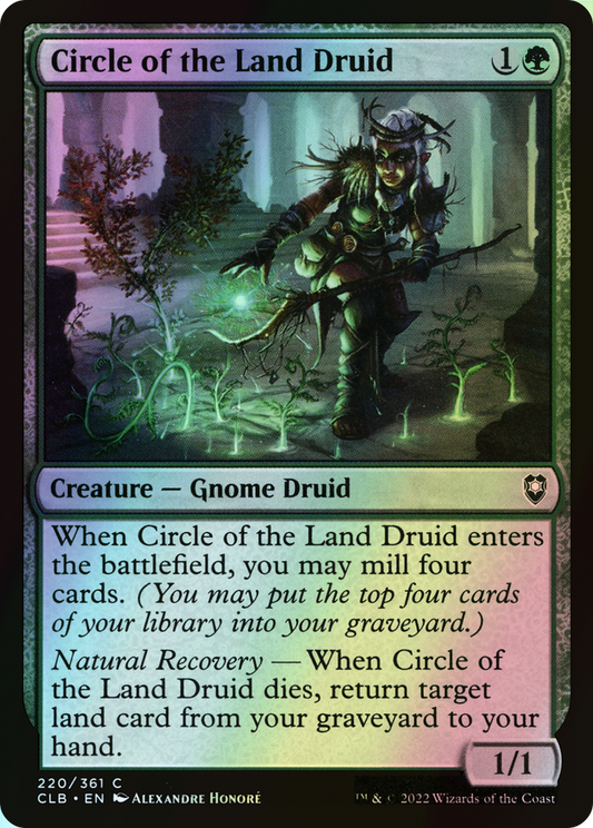 Circle of the Land Druid (CLB) #220 [EN/F]