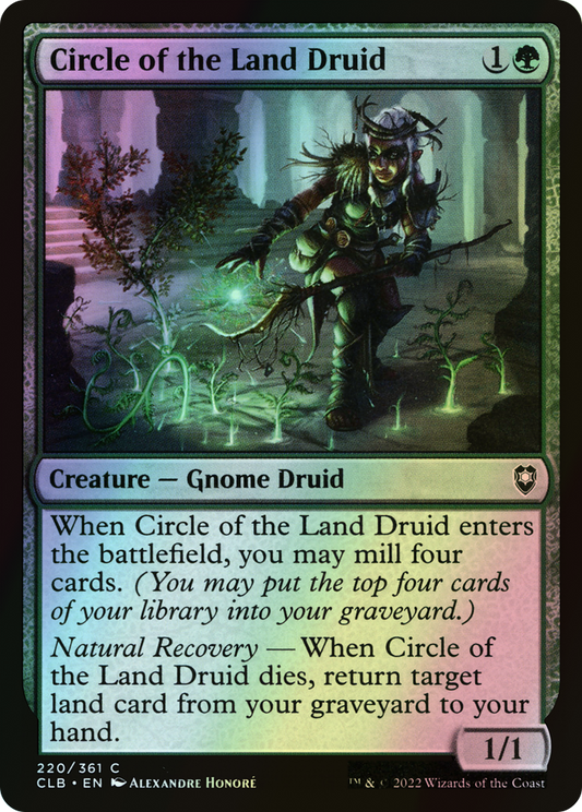 Circle of the Land Druid (CLB) #220 [EN/F]