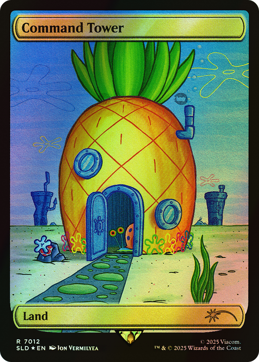 Command Tower - Rainbow Foil (SLD) #7012 [EN/F]