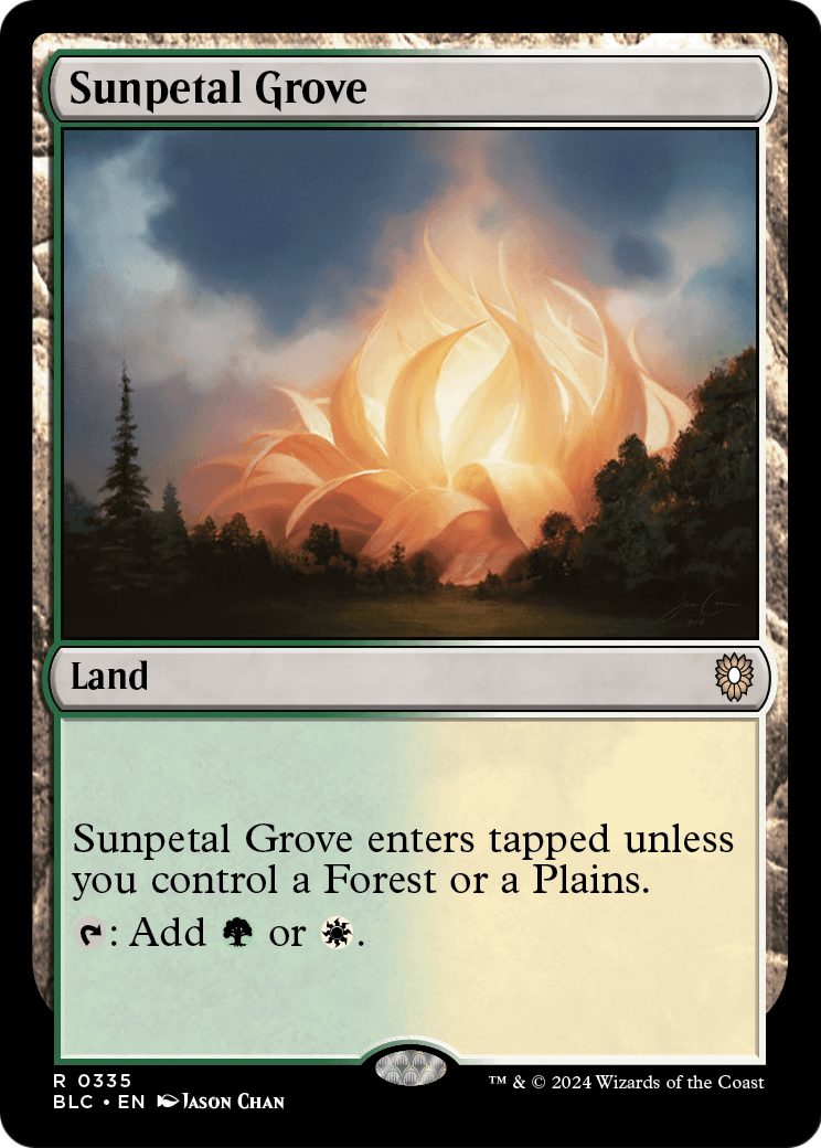 Sunpetal Grove (BLC) #335 [EN/N]