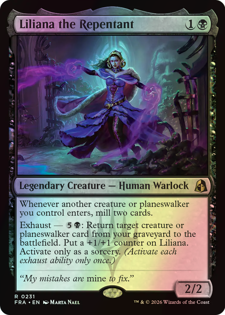 Liliana the Repentant (FRA) #231 [EN/F]