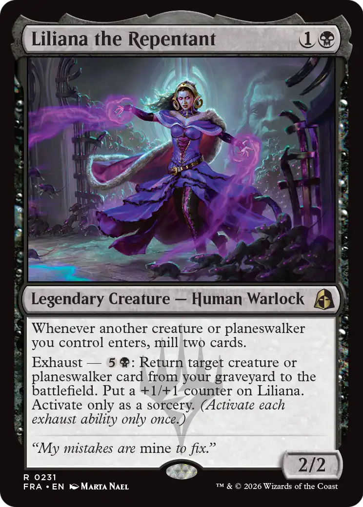 Liliana the Repentant (FRA) #231 [EN/N]