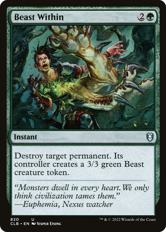 Beast Within (CLB) #820 [EN/N] s/o
