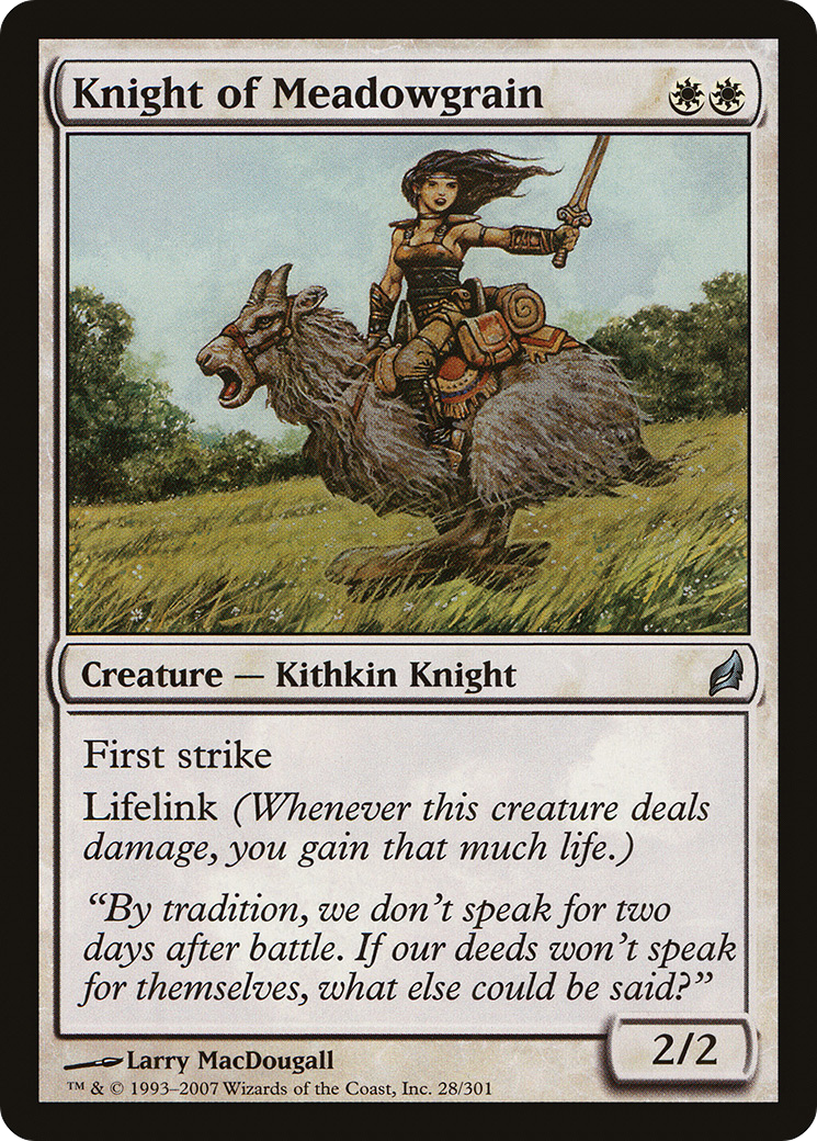 Knight of Meadowgrain (LRW) #28 [EN/N] s/o