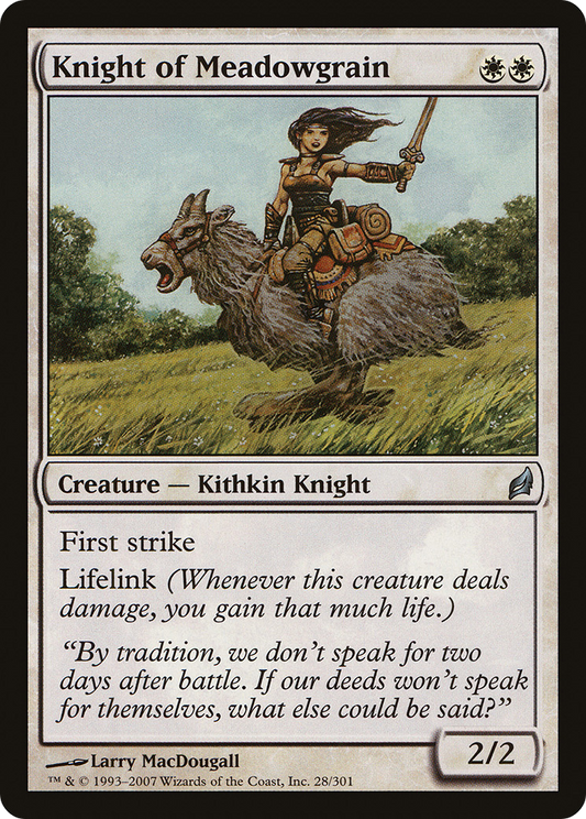 Knight of Meadowgrain (LRW) #28 [EN/N] s/o