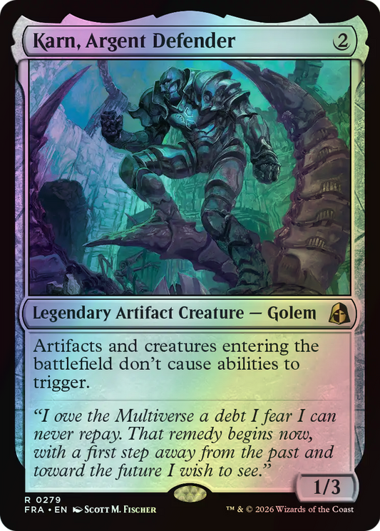 Karn, Argent Defender (FRA) #279 [EN/F]