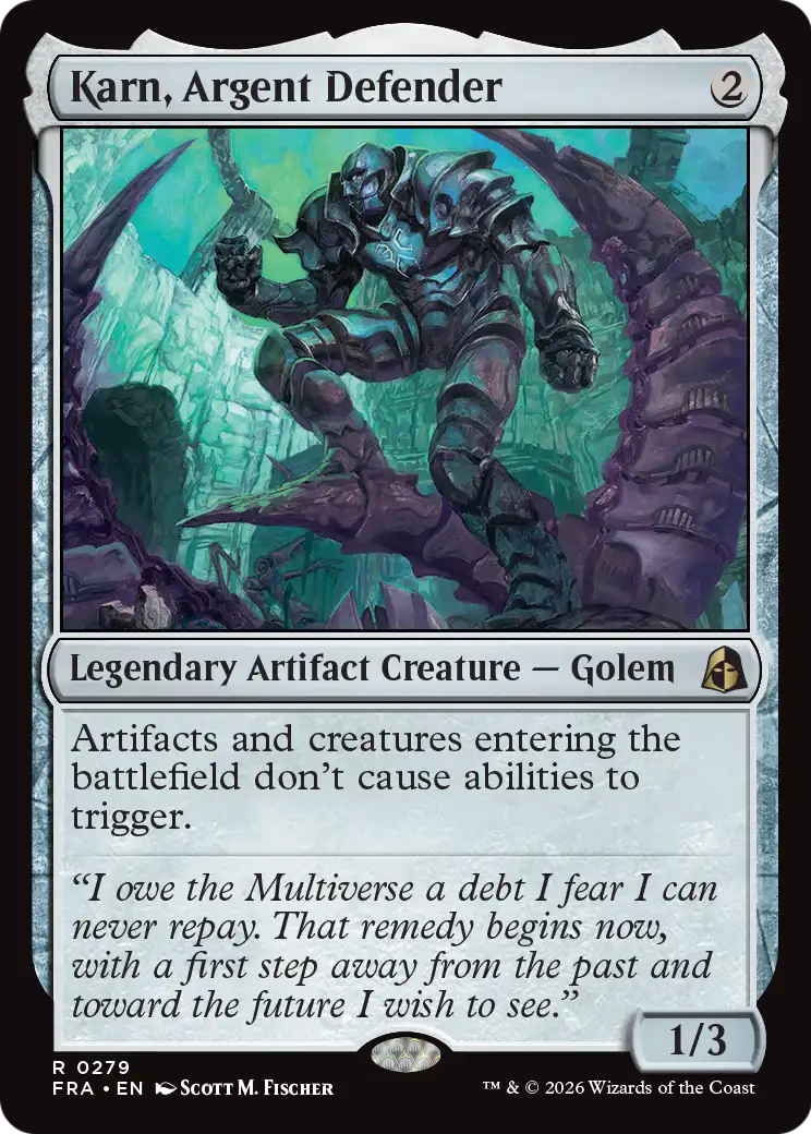 Karn, Argent Defender (FRA) #279 [EN/N]