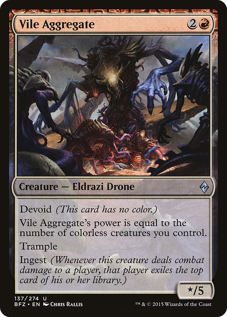 Vile Aggregate (BFZ) #137 [EN/N]