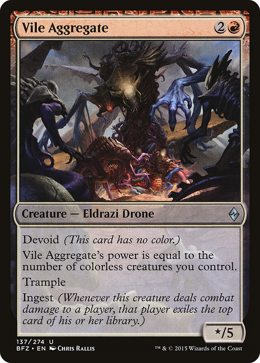 Vile Aggregate (BFZ) #137 [EN/N]