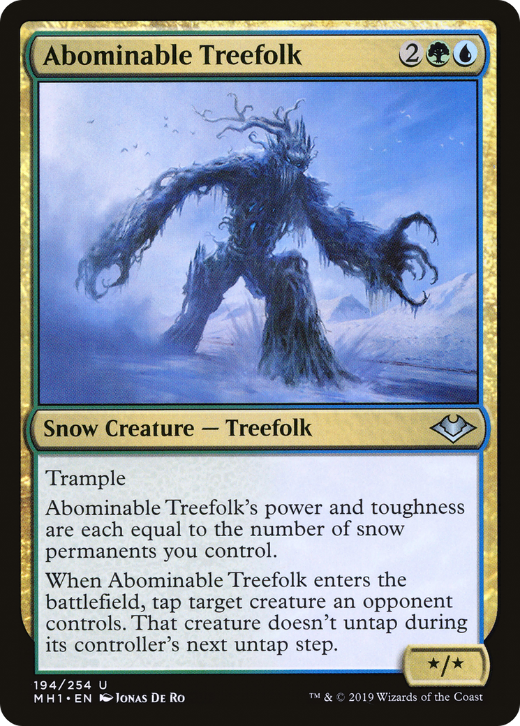 Abominable Treefolk (MH1) #194 [EN/N]