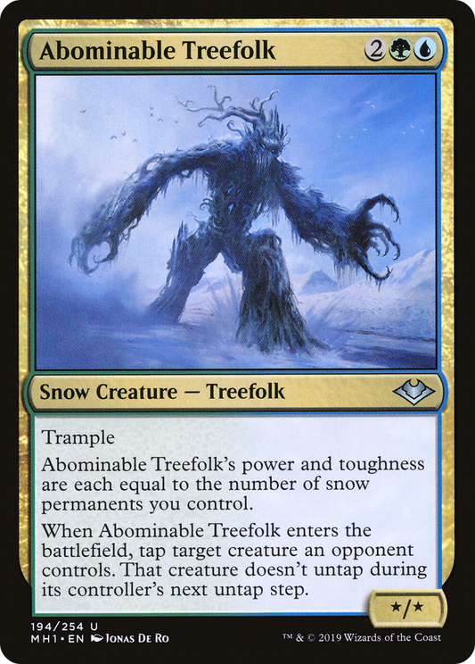 Abominable Treefolk (MH1) #194 [EN/N]