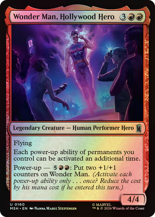 Wonder Man, Hollywood Hero (MSH) #160 [EN/F]