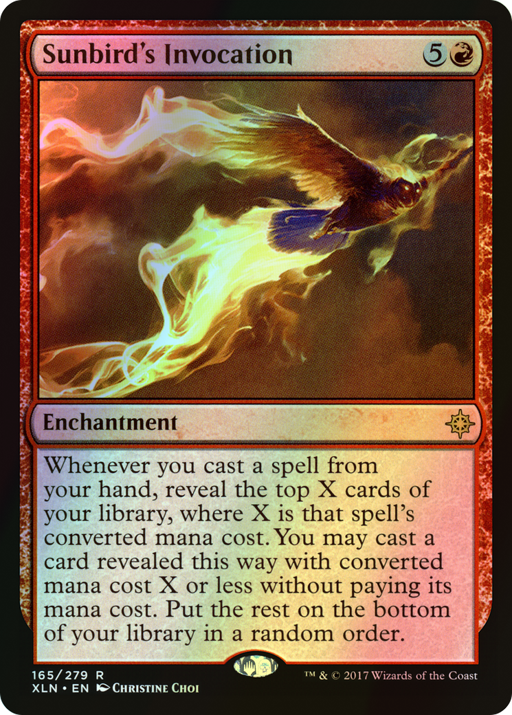 Sunbird's Invocation (XLN) #165 [EN/F] s/o
