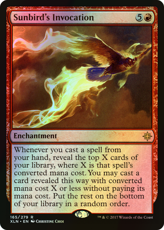Sunbird's Invocation (XLN) #165 [EN/F] s/o