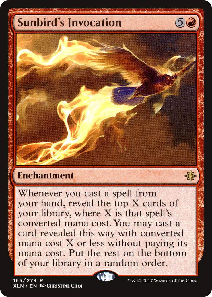 Sunbird's Invocation (XLN) #165 [EN/N] s/o