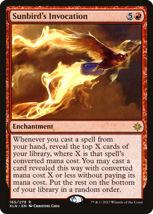 Sunbird's Invocation (XLN) #165 [EN/N] s/o