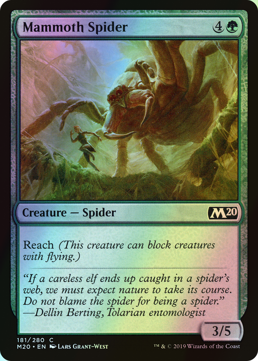 Mammoth Spider (M20) #181 [EN/F]