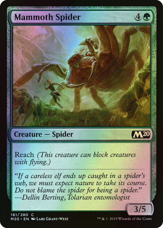 Mammoth Spider (M20) #181 [EN/F]