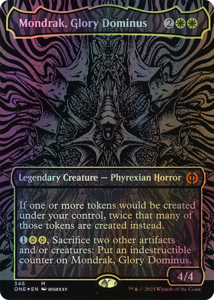 Mondrak, Glory Dominus - Raised Foil (ONE) #346 [EN/F]