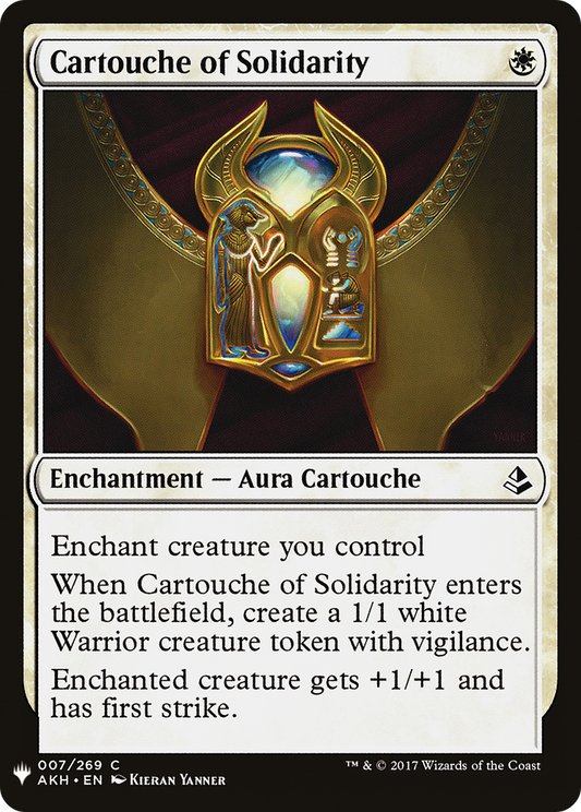 Cartouche of Solidarity (PLST) #AKH-7 [EN/N] s/o