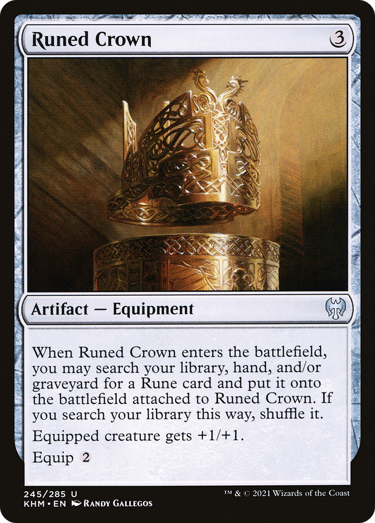 Runed Crown (KHM) #245 [EN/N]