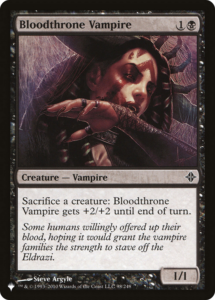 Bloodthrone Vampire (PLST) #ROE-98 [EN/N] s/o