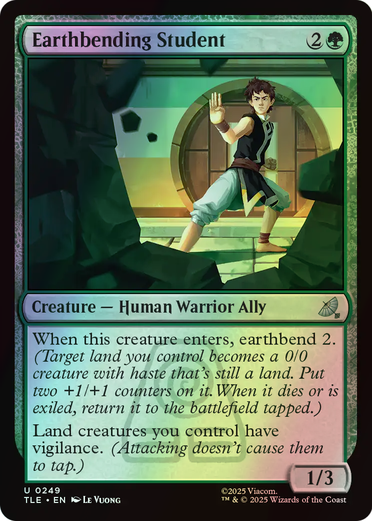 Earthbending Student (TLE) #249 [EN/F] s/o
