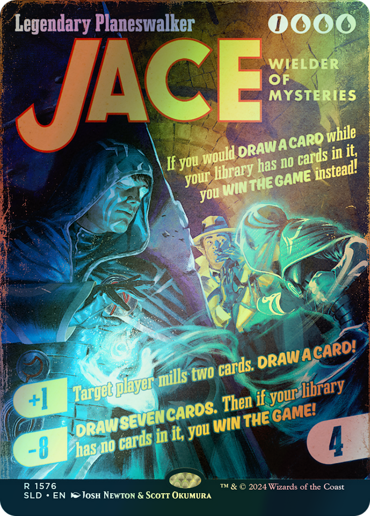 Jace, Wielder of Mysteries - Rainbow Foil (SLD) #1576★ [EN/F]