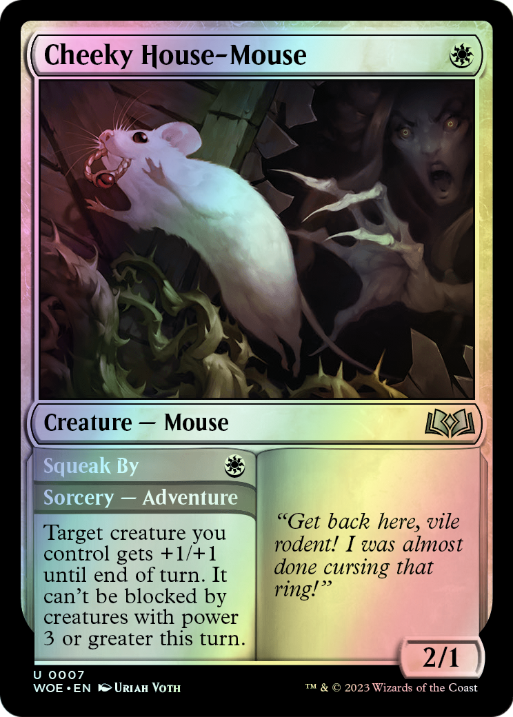 Cheeky House-Mouse // Squeak By (WOE) #7 [EN/F] s/o