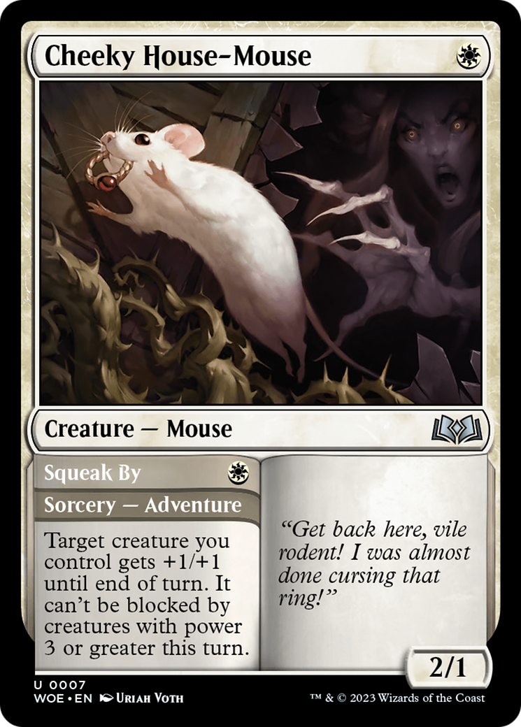 Cheeky House-Mouse // Squeak By (WOE) #7 [EN/N] s/o
