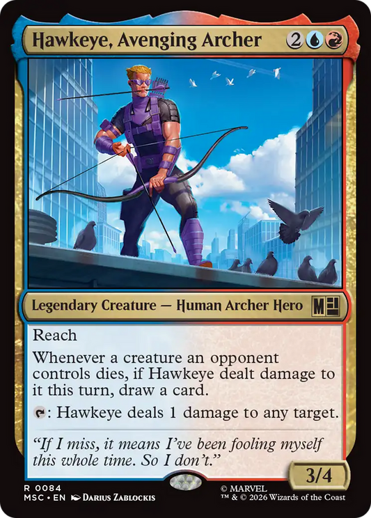 Hawkeye, Avenging Archer (MSC) #84 [EN/N]