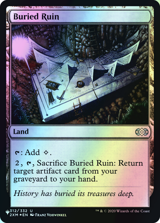 Buried Ruin (PLST) #2XM-312 [EN/F]