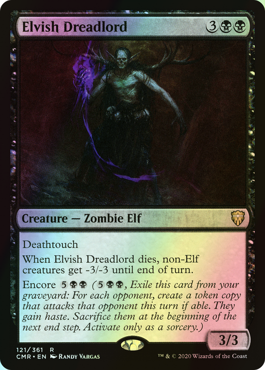 Elvish Dreadlord (CMR) #121 [EN/F]
