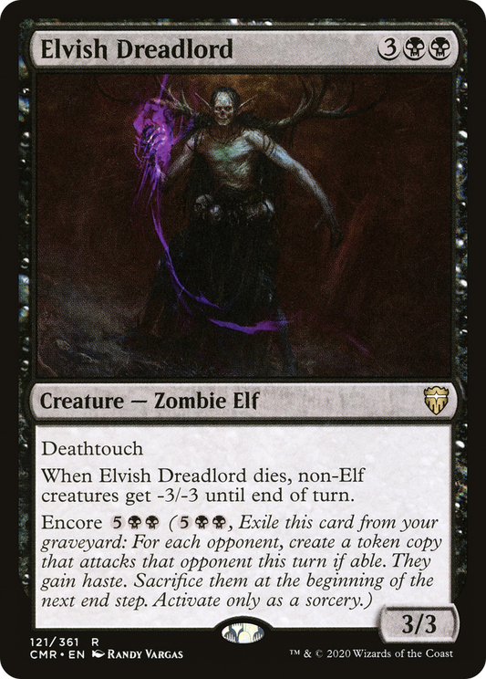 Elvish Dreadlord (CMR) #121 [EN/N]