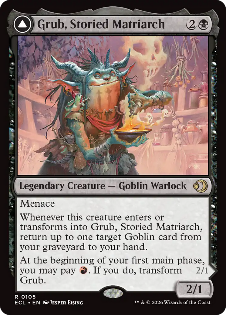 Grub, Storied Matriarch // Grub, Notorious Auntie (ECL) #105 [EN/N]