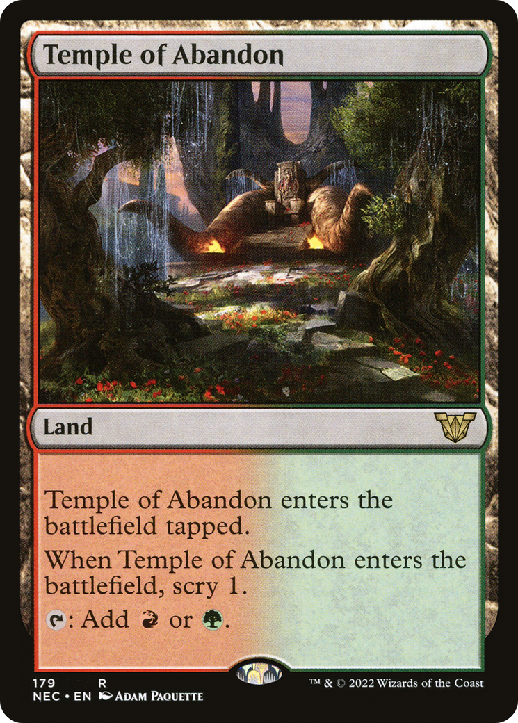 Temple of Abandon (NEC) #179 [EN/N]