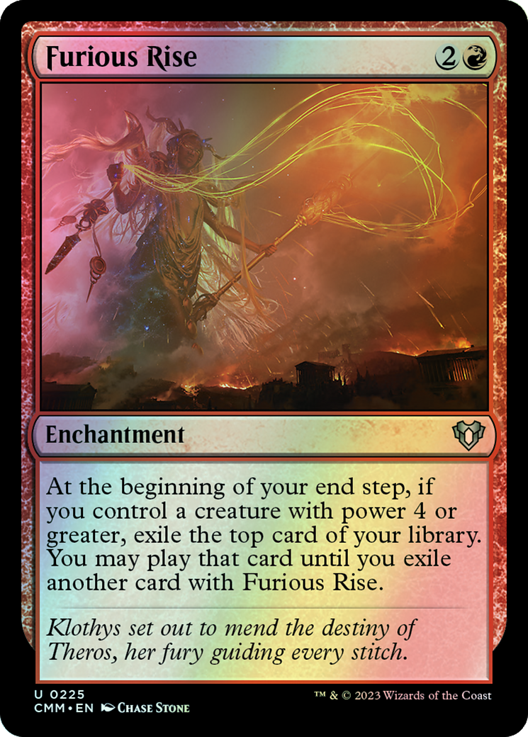 Furious Rise (CMM) #225 [EN/F]