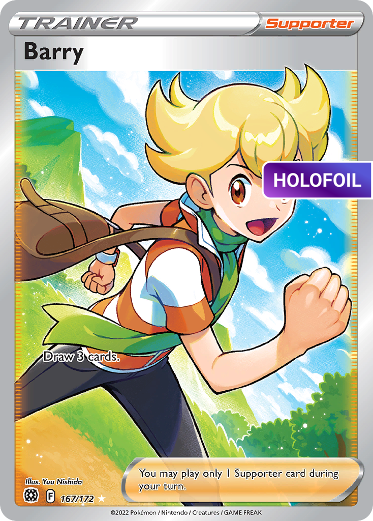 Barry (Full Art) (BRS) #167 [EN/H] s/o