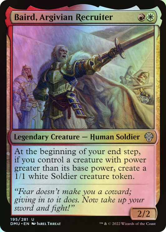 Baird, Argivian Recruiter (DMU) #195 [EN/F] s/o