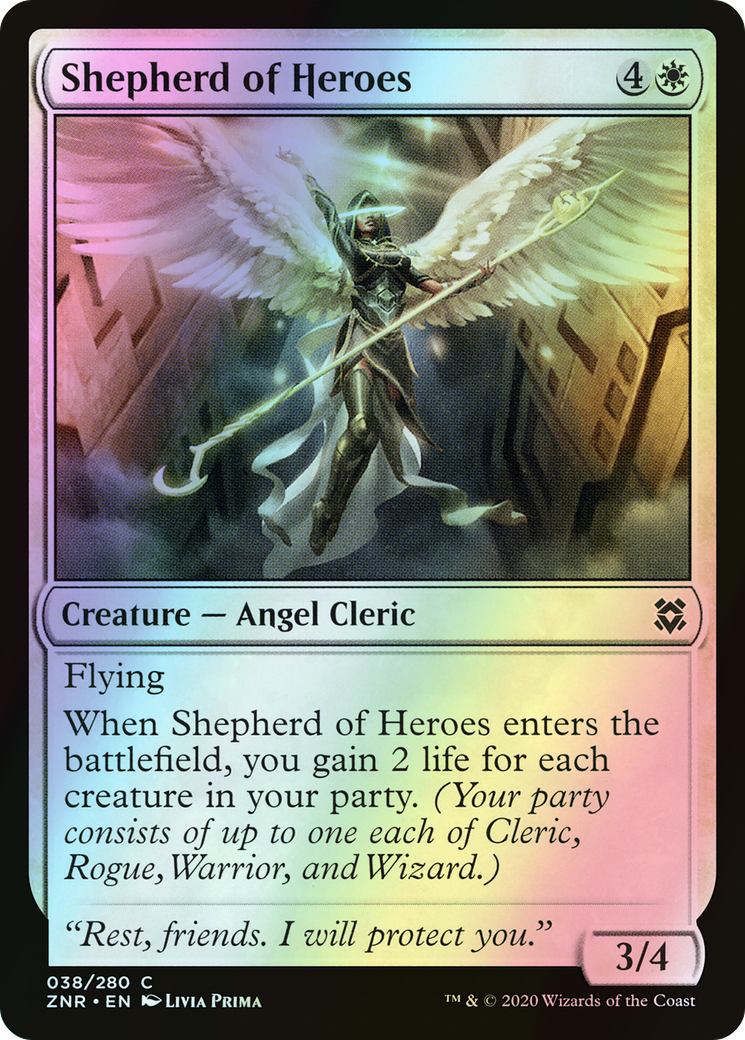 Shepherd of Heroes (ZNR) #38 [EN/F]