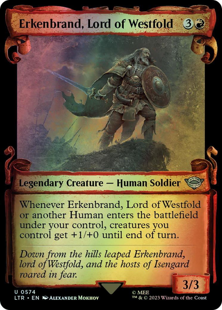 Erkenbrand, Lord of Westfold - Silver Foil (LTR) #574 [EN/F] s/o